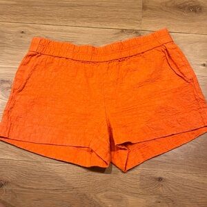 J Crew Orange shorts